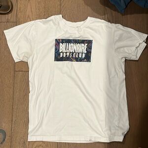 White Billionaire Boys Club Tee, size M